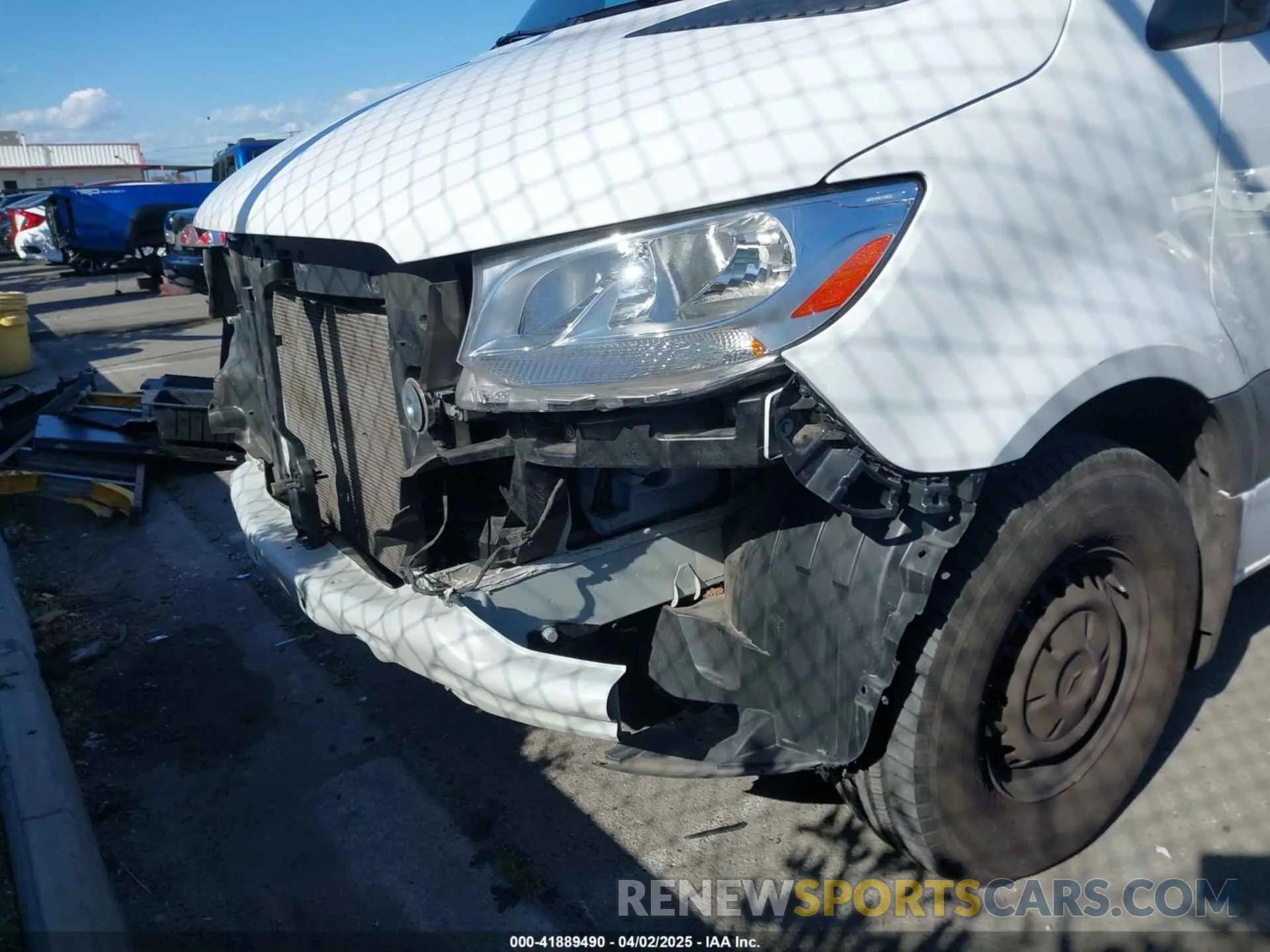 6 Photograph of a damaged car W1Y4NCHY2PT151425 MERCEDES-BENZ SPRINTER 2500 2023