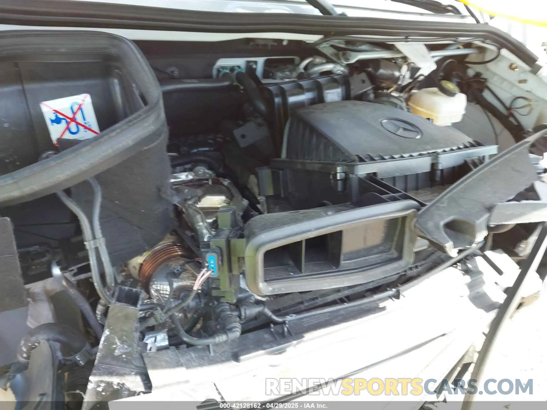 10 Photograph of a damaged car W1Y4NCHY6PT139276 MERCEDES-BENZ SPRINTER 2500 2023
