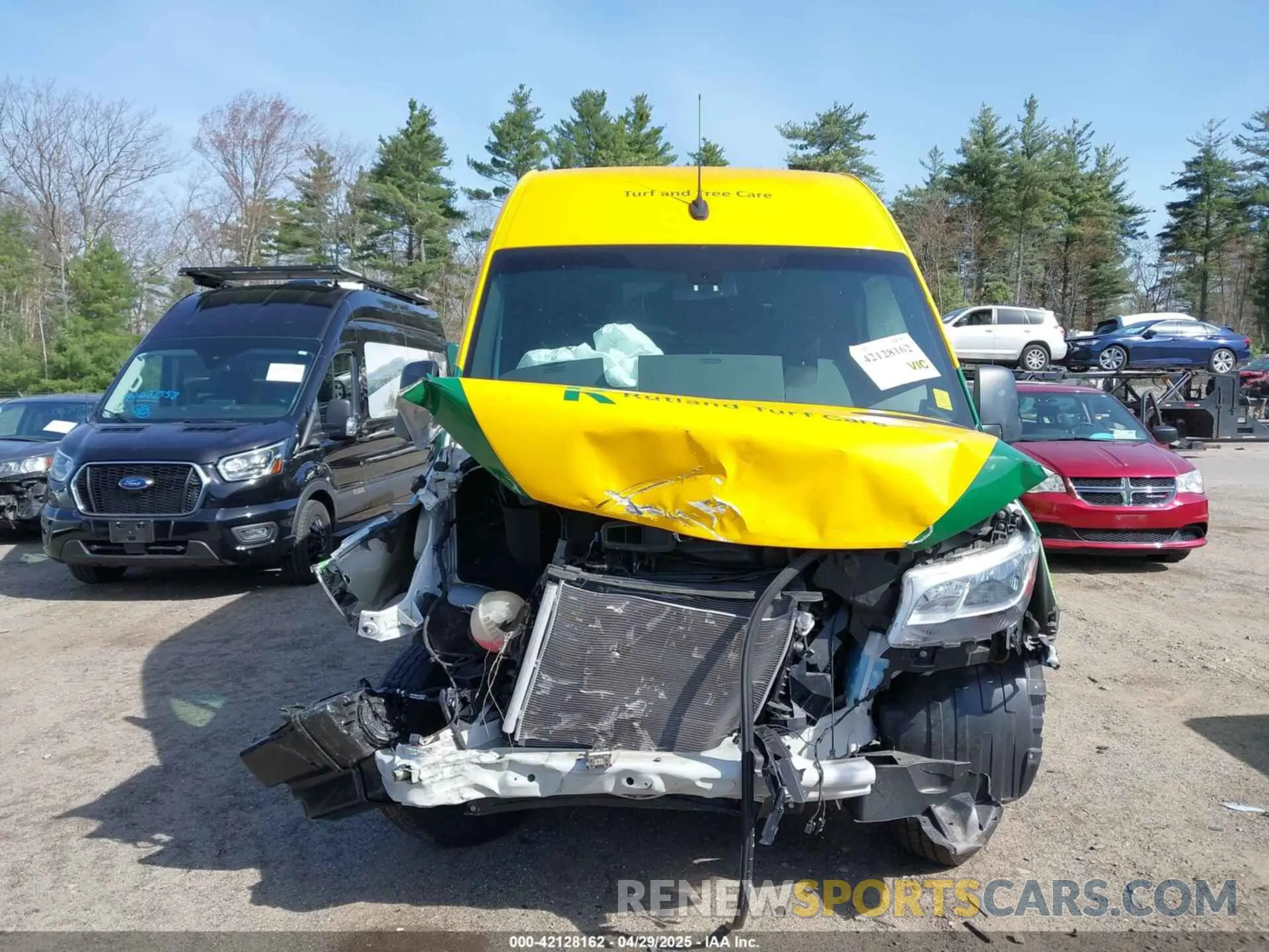 12 Photograph of a damaged car W1Y4NCHY6PT139276 MERCEDES-BENZ SPRINTER 2500 2023