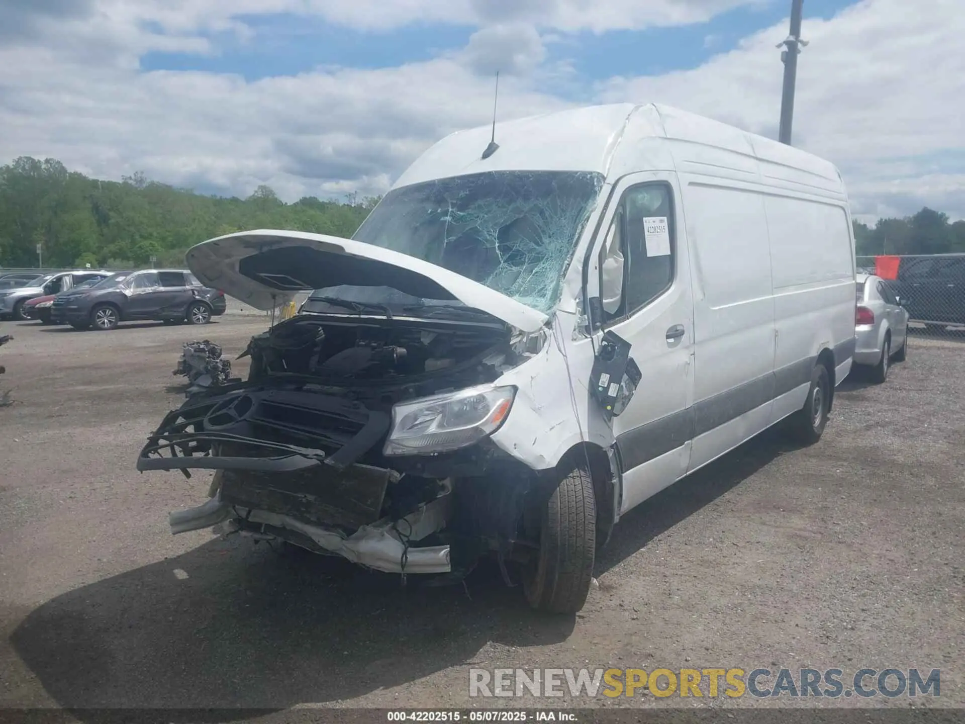 2 Фотография поврежденного автомобиля W1Y4NCHY1RT174150 MERCEDES-BENZ SPRINTER 2500 2024