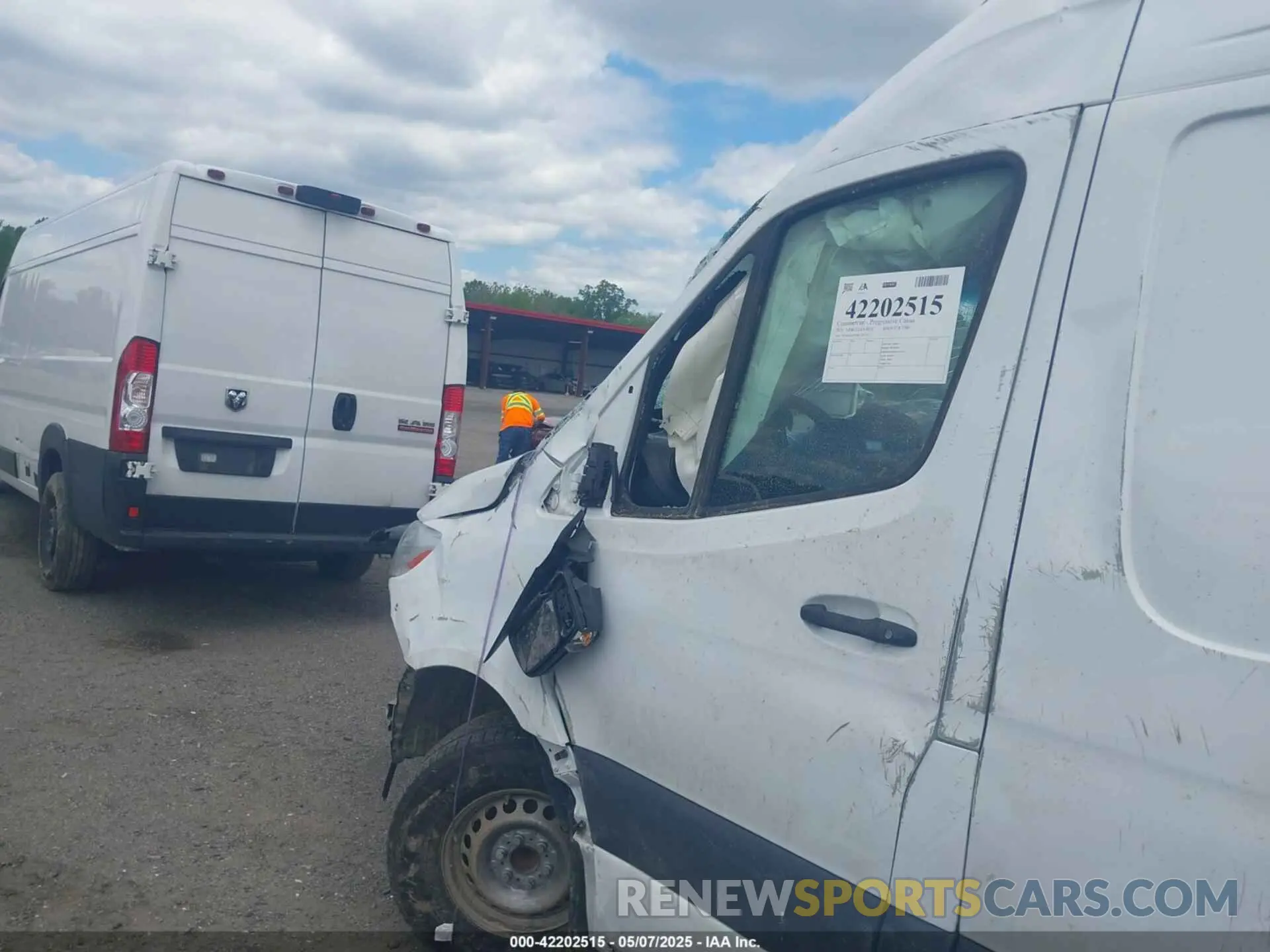 6 Фотография поврежденного автомобиля W1Y4NCHY1RT174150 MERCEDES-BENZ SPRINTER 2500 2024