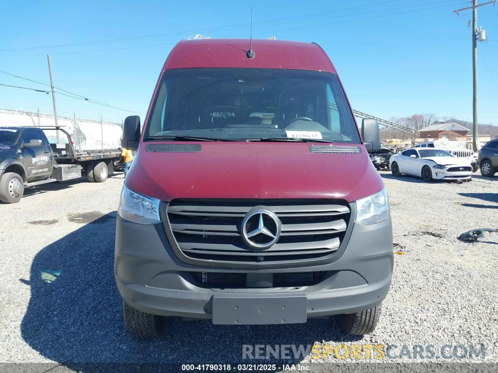 12 Фотография поврежденного автомобиля W1Z4NFVY9RP708618 MERCEDES-BENZ SPRINTER 2500 2024