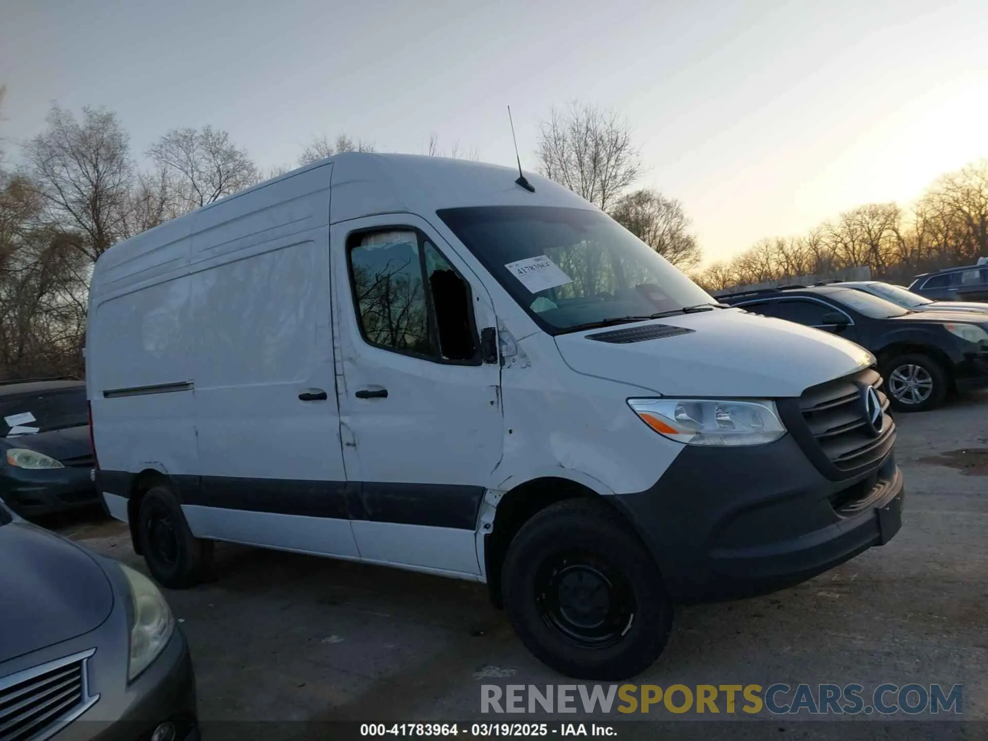14 Photograph of a damaged car W1Y4KBHY8ST203488 MERCEDES-BENZ SPRINTER 2500 2025