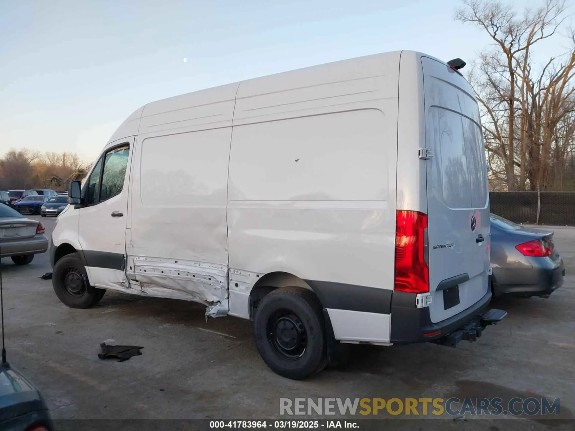 15 Photograph of a damaged car W1Y4KBHY8ST203488 MERCEDES-BENZ SPRINTER 2500 2025