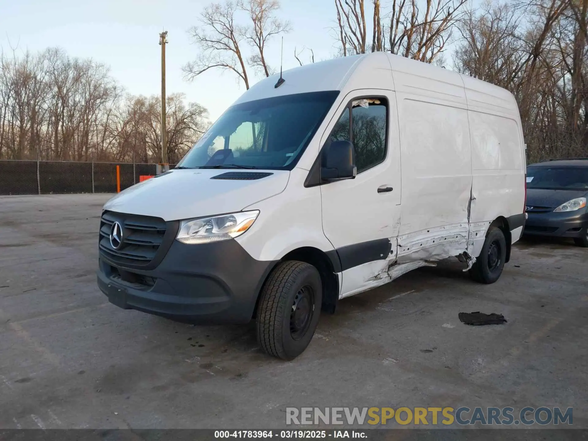 2 Photograph of a damaged car W1Y4KBHY8ST203488 MERCEDES-BENZ SPRINTER 2500 2025