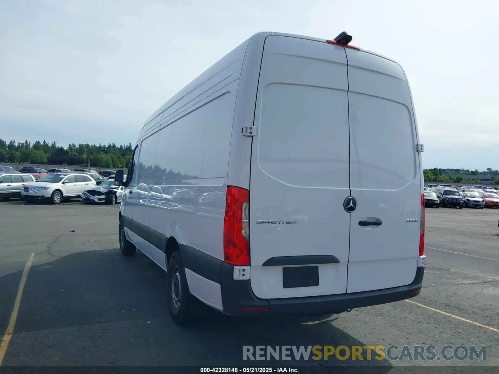 3 Photograph of a damaged car W1Y4KCHY5ST201770 MERCEDES-BENZ SPRINTER 2500 2025