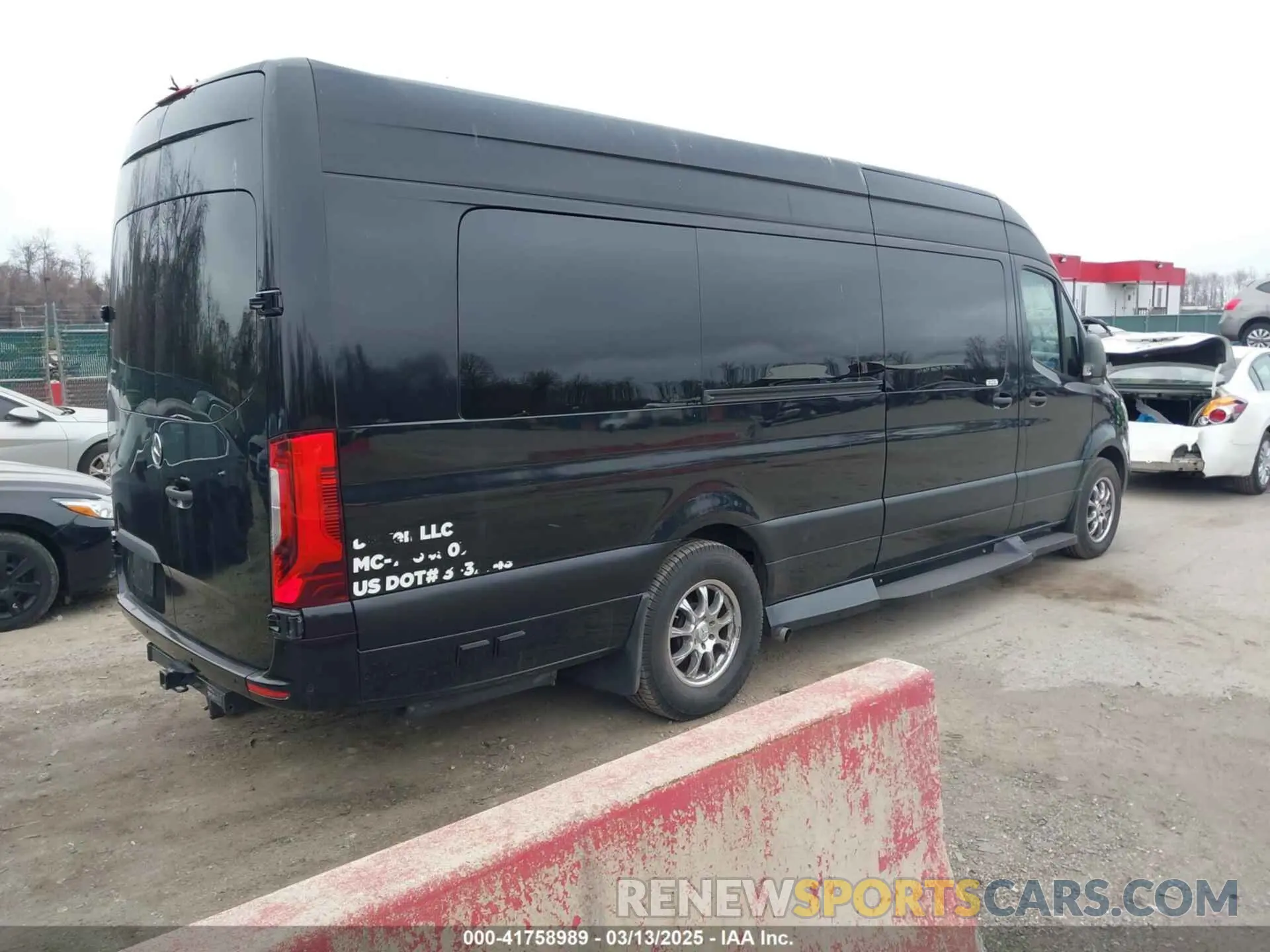 4 Фотография поврежденного автомобиля W1X5EDHY8LT022825 MERCEDES-BENZ SPRINTER 3500 2020