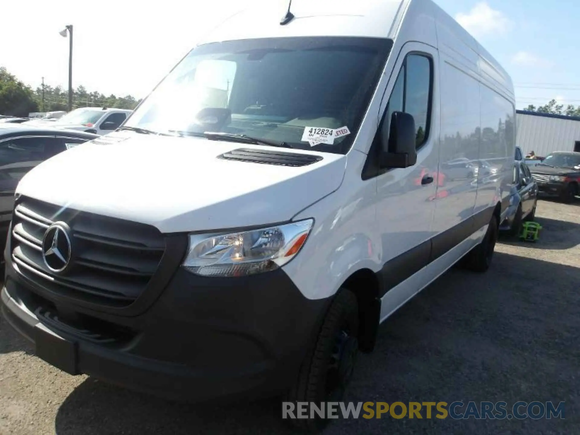 10 Фотография поврежденного автомобиля W1Y5NCHY4ST208303 MERCEDES-BENZ SPRINTER 3500 2025