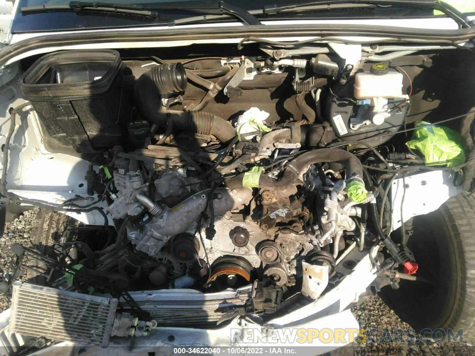 10 Photograph of a damaged car WD3PF1CD7KP057110 MERCEDES-BENZ SPRINTER CARGO VAN 2019