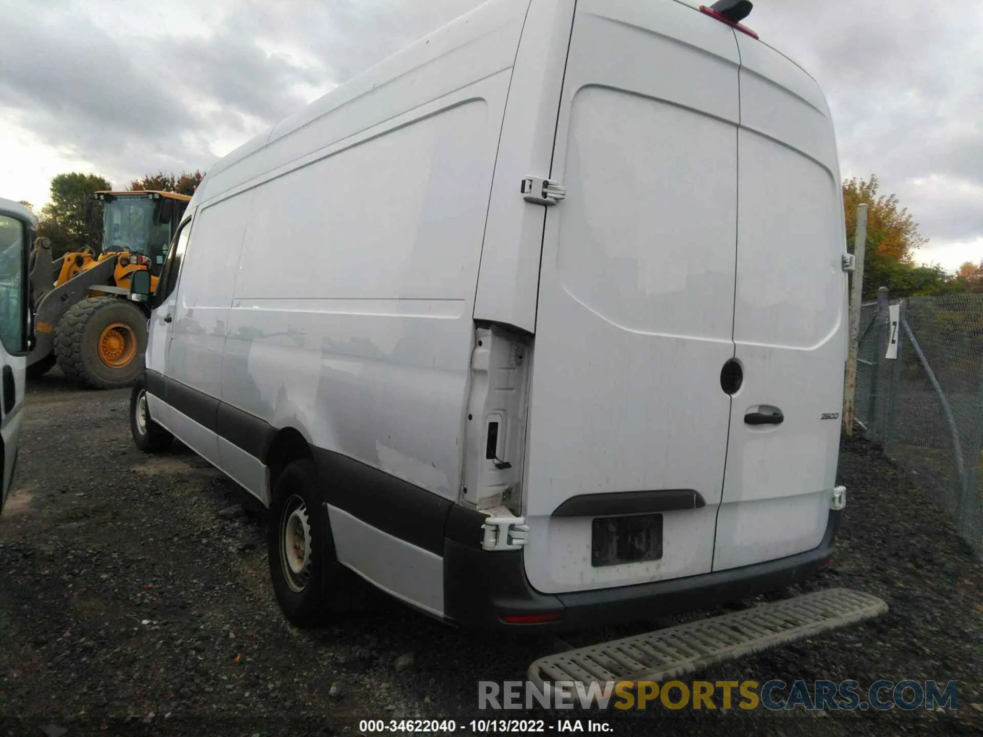 3 Photograph of a damaged car WD3PF1CD7KP057110 MERCEDES-BENZ SPRINTER CARGO VAN 2019