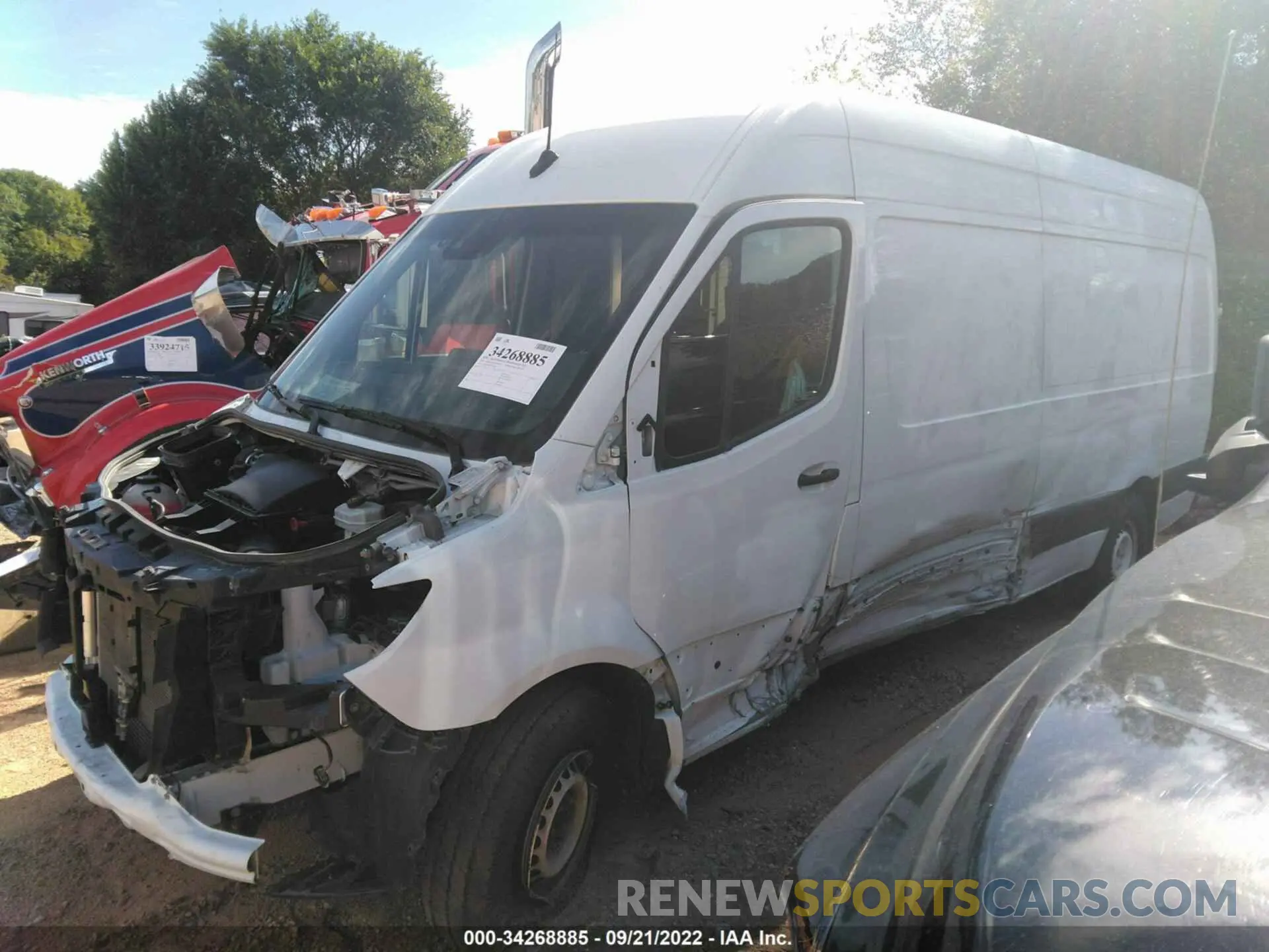 2 Photograph of a damaged car WD3PF1CD8KP064941 MERCEDES-BENZ SPRINTER CARGO VAN 2019