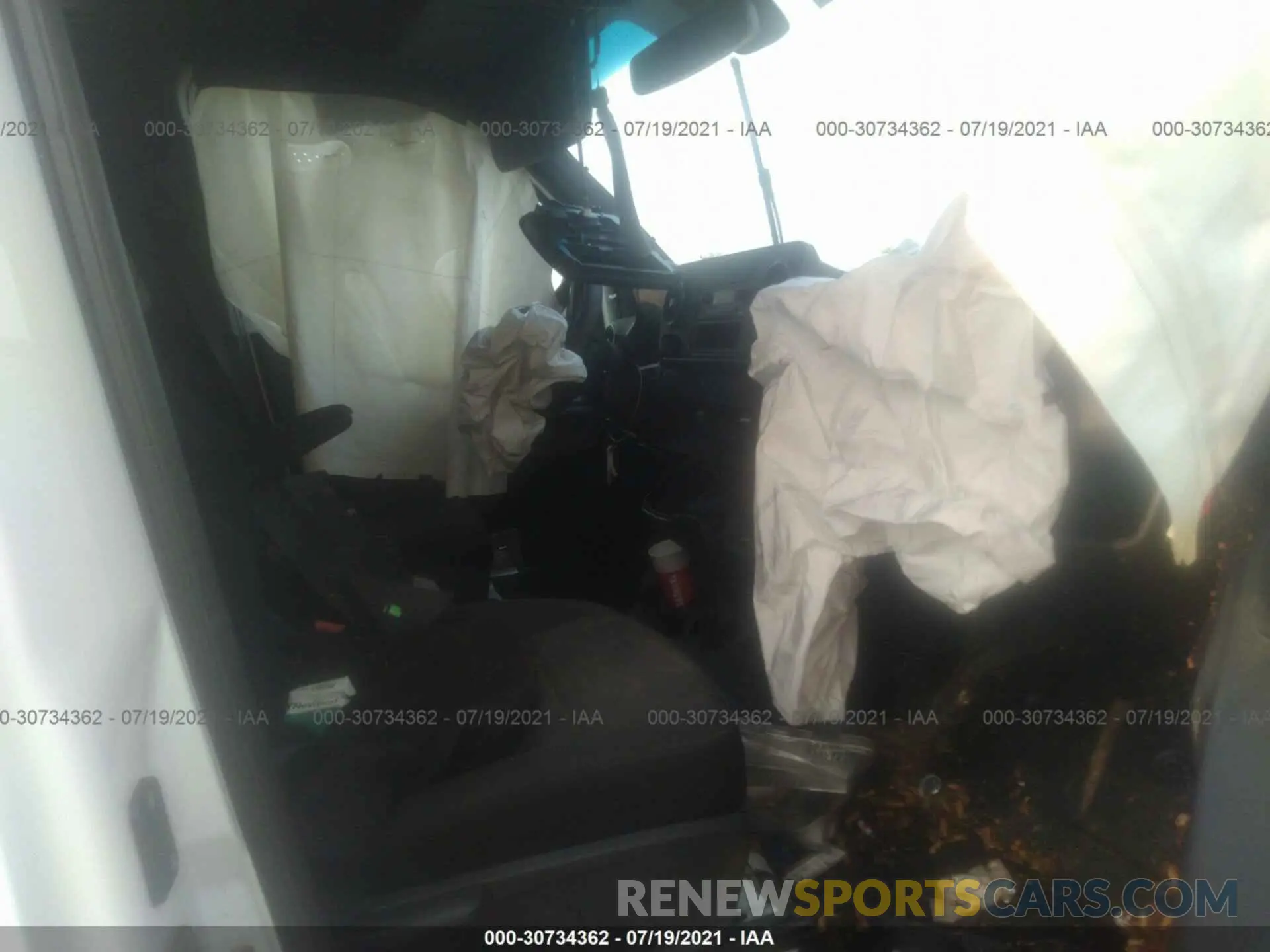 5 Photograph of a damaged car W1W4EDHY5LT020093 MERCEDES-BENZ SPRINTER CARGO VAN 2020