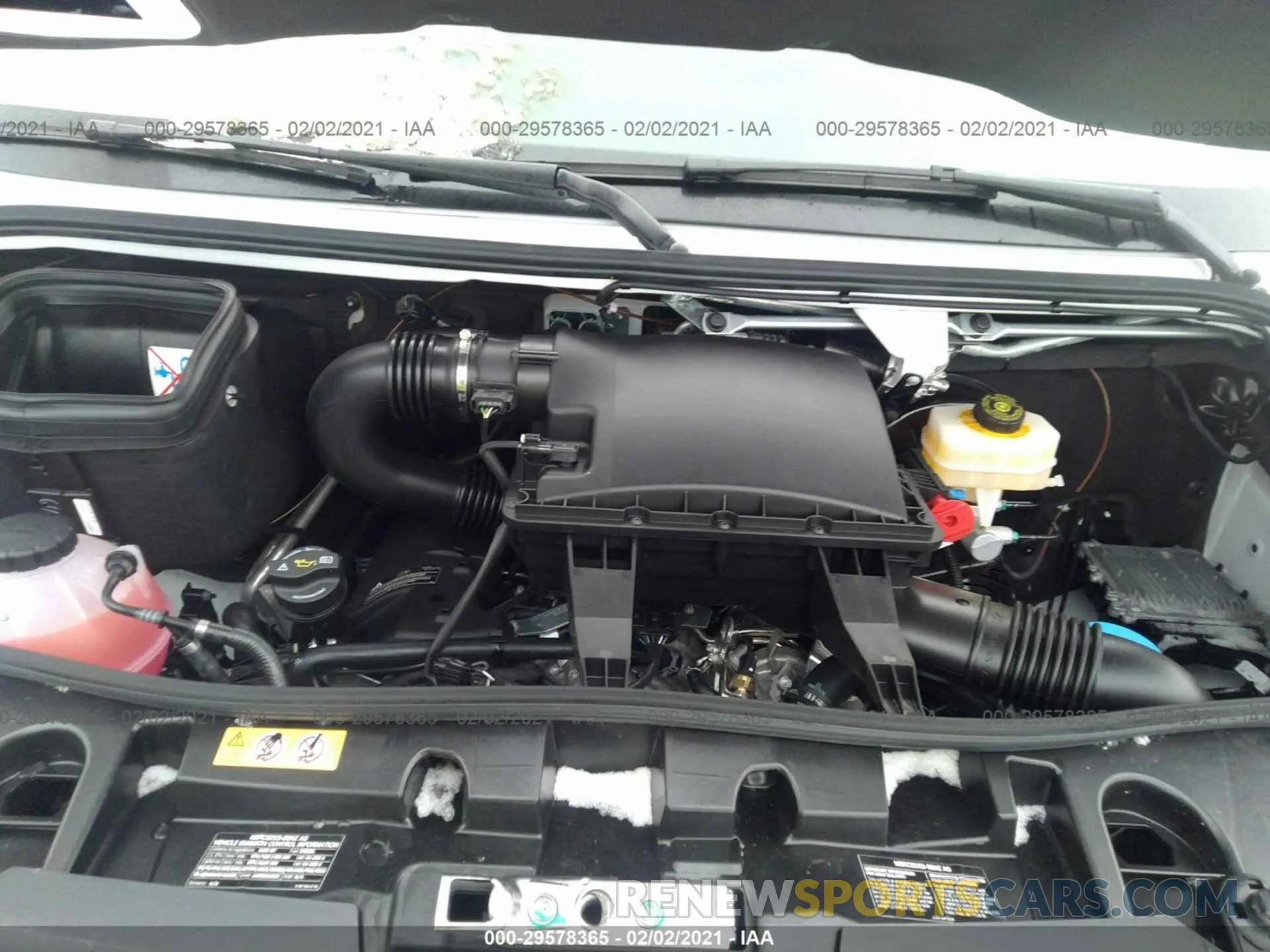 10 Photograph of a damaged car W1Y4EBHY2LT042855 MERCEDES-BENZ SPRINTER CARGO VAN 2020