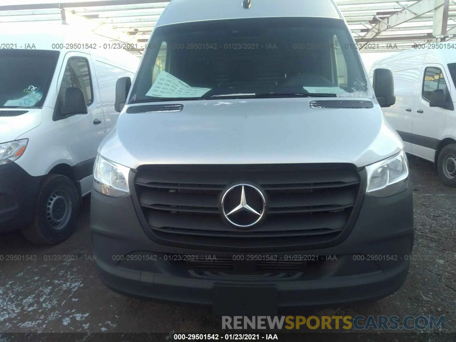 6 Photograph of a damaged car W1Y4EBHY7LT043189 MERCEDES-BENZ SPRINTER CARGO VAN 2020