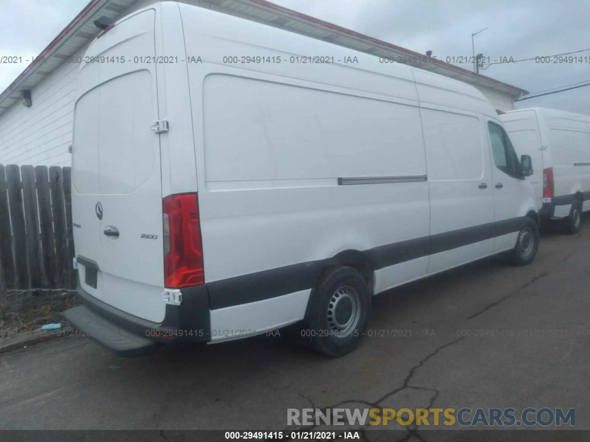 4 Photograph of a damaged car W1Y4ECHY9LT043071 MERCEDES-BENZ SPRINTER CARGO VAN 2020