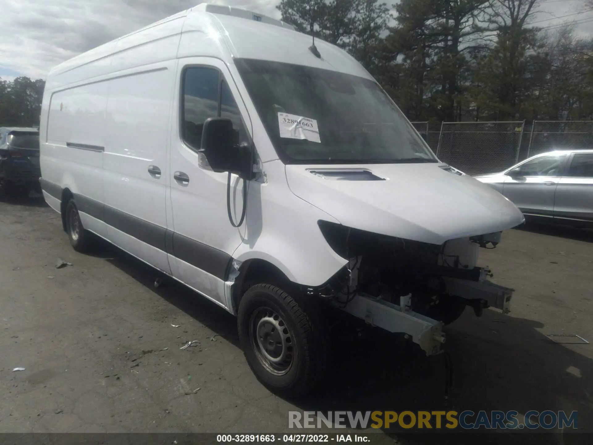1 Photograph of a damaged car W1W8DD3Y1MT048972 MERCEDES-BENZ SPRINTER CARGO VAN 2021