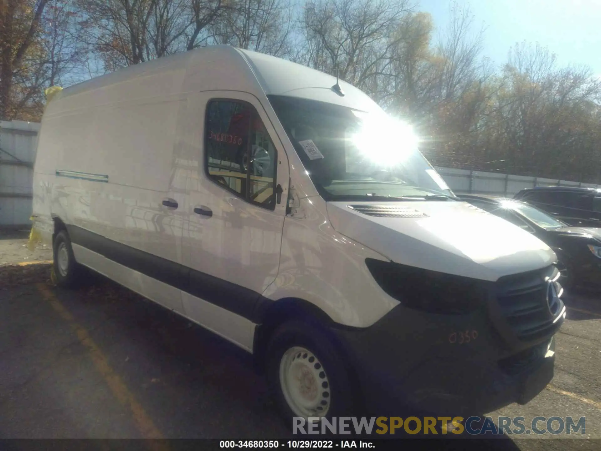 1 Photograph of a damaged car W1Y4DCHY1MT072939 MERCEDES-BENZ SPRINTER CARGO VAN 2021
