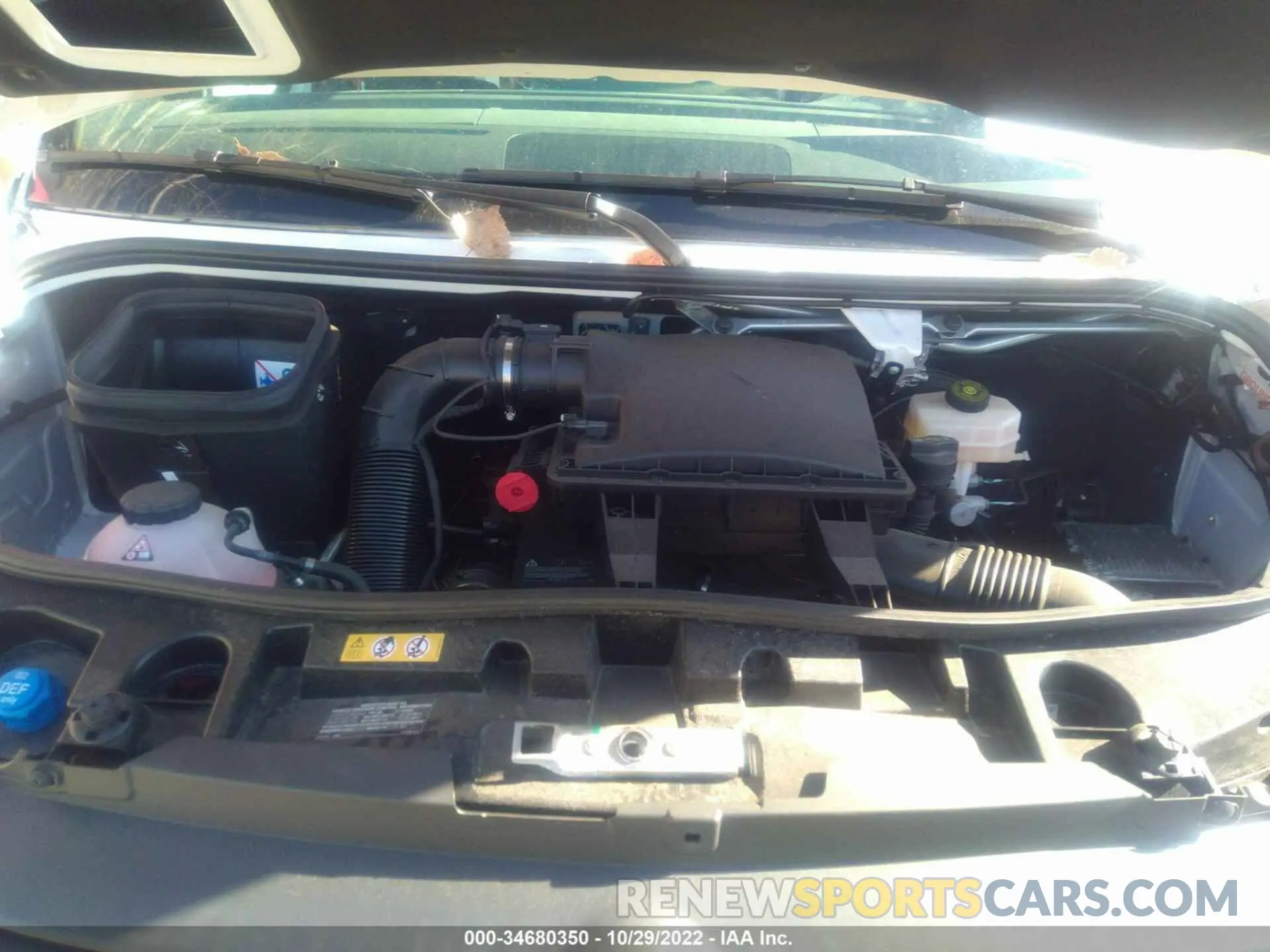 10 Photograph of a damaged car W1Y4DCHY1MT072939 MERCEDES-BENZ SPRINTER CARGO VAN 2021