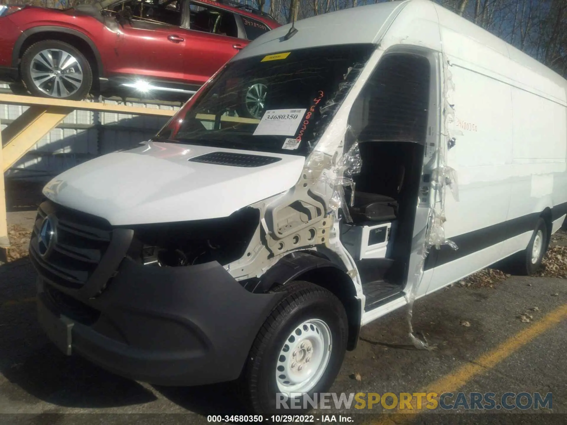 6 Photograph of a damaged car W1Y4DCHY1MT072939 MERCEDES-BENZ SPRINTER CARGO VAN 2021