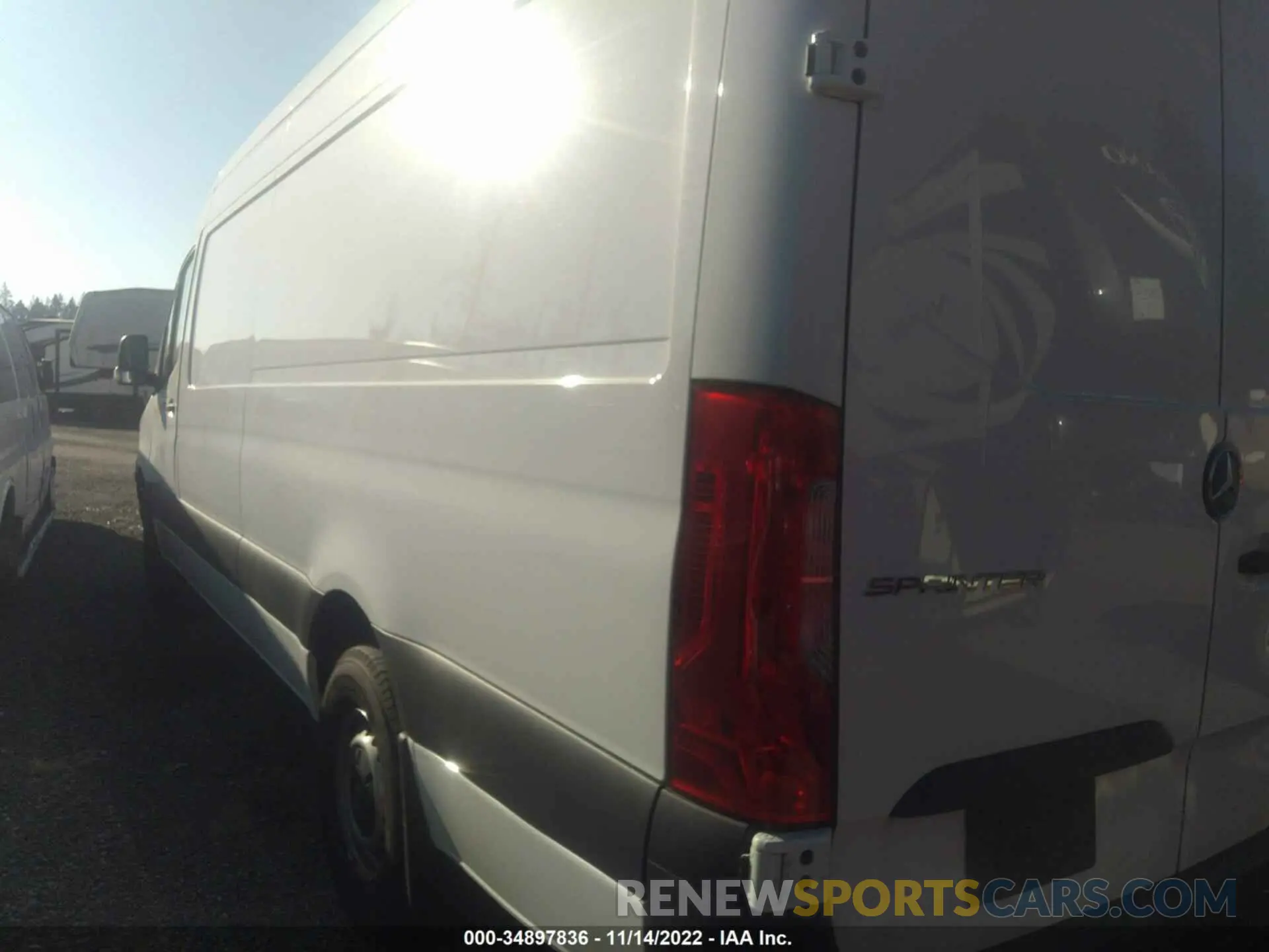 3 Photograph of a damaged car W1Y4ECHYXMT070359 MERCEDES-BENZ SPRINTER CARGO VAN 2021