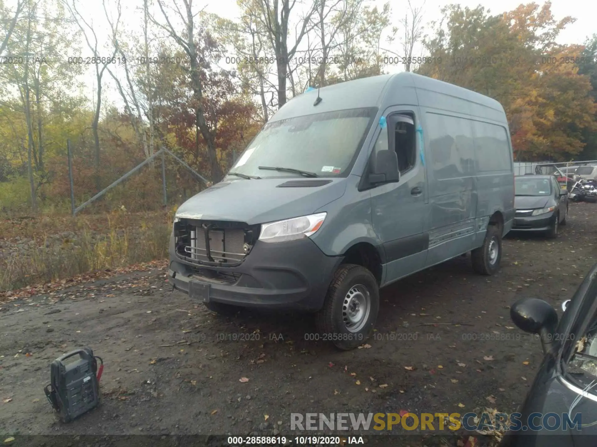 2 Фотография поврежденного автомобиля WD4FF0CD2KT012360 MERCEDES-BENZ SPRINTER VAN 2019