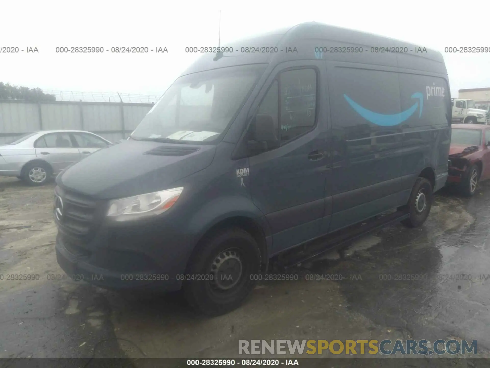 2 Photograph of a damaged car WD4PF0CD8KP032013 MERCEDES-BENZ SPRINTER VAN 2019