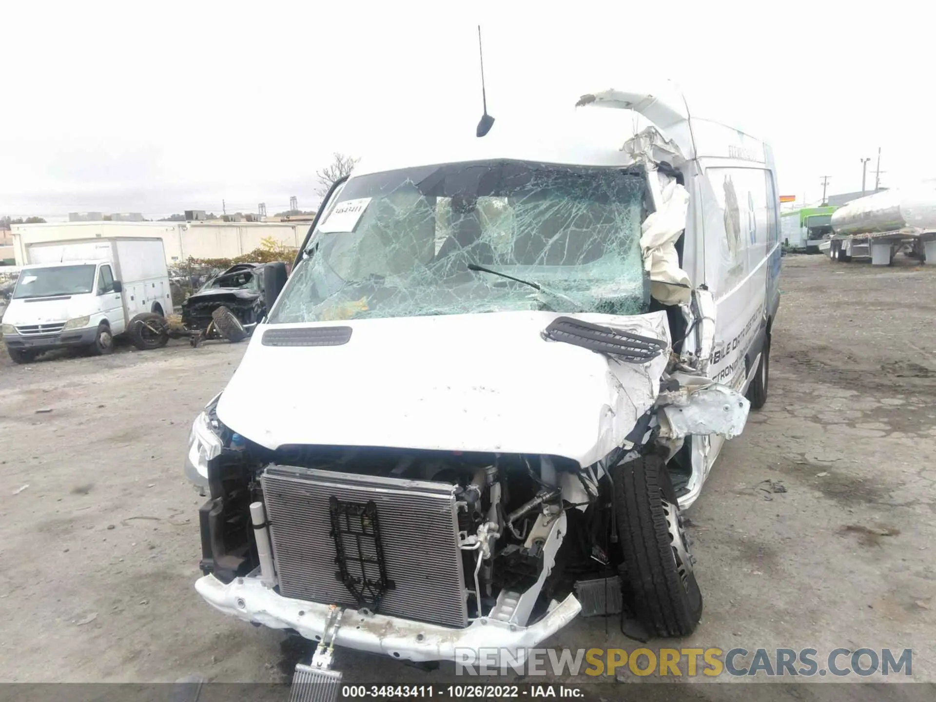 12 Photograph of a damaged car WD4PF4CD1KP163629 MERCEDES-BENZ SPRINTER VAN 2019