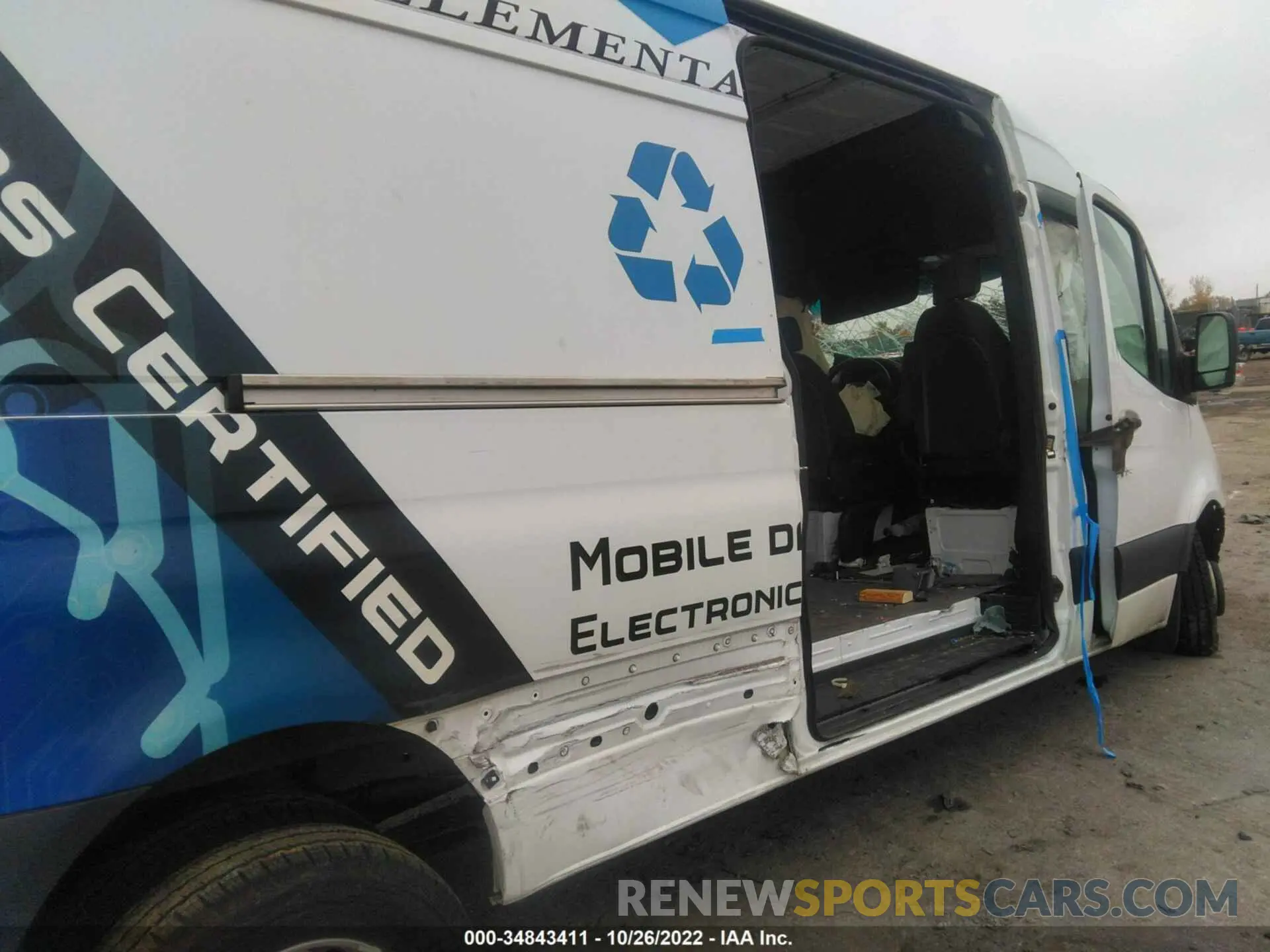 14 Photograph of a damaged car WD4PF4CD1KP163629 MERCEDES-BENZ SPRINTER VAN 2019