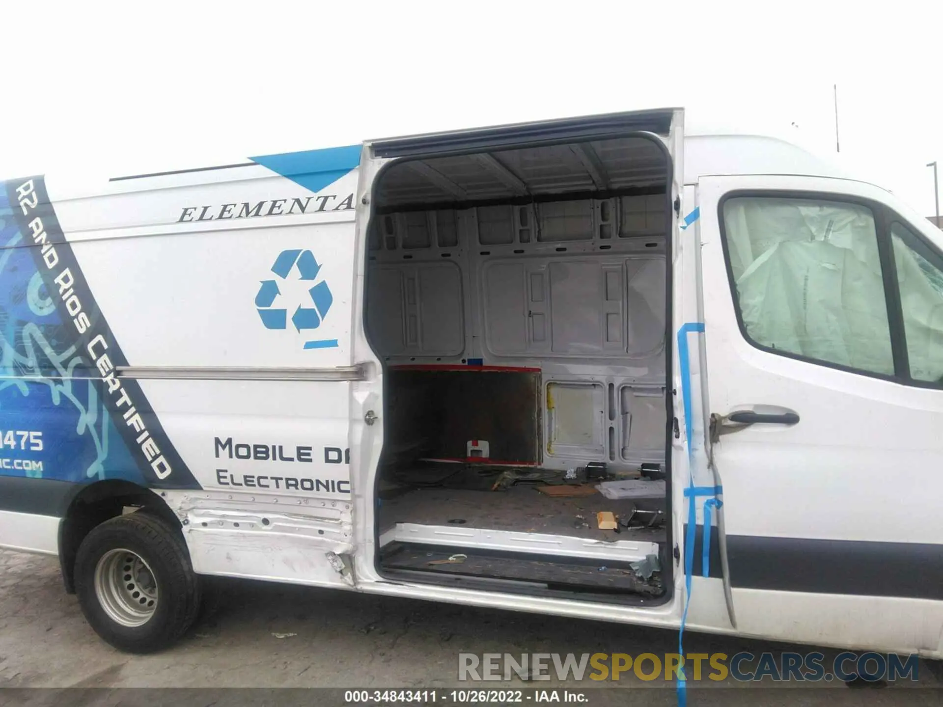 15 Photograph of a damaged car WD4PF4CD1KP163629 MERCEDES-BENZ SPRINTER VAN 2019