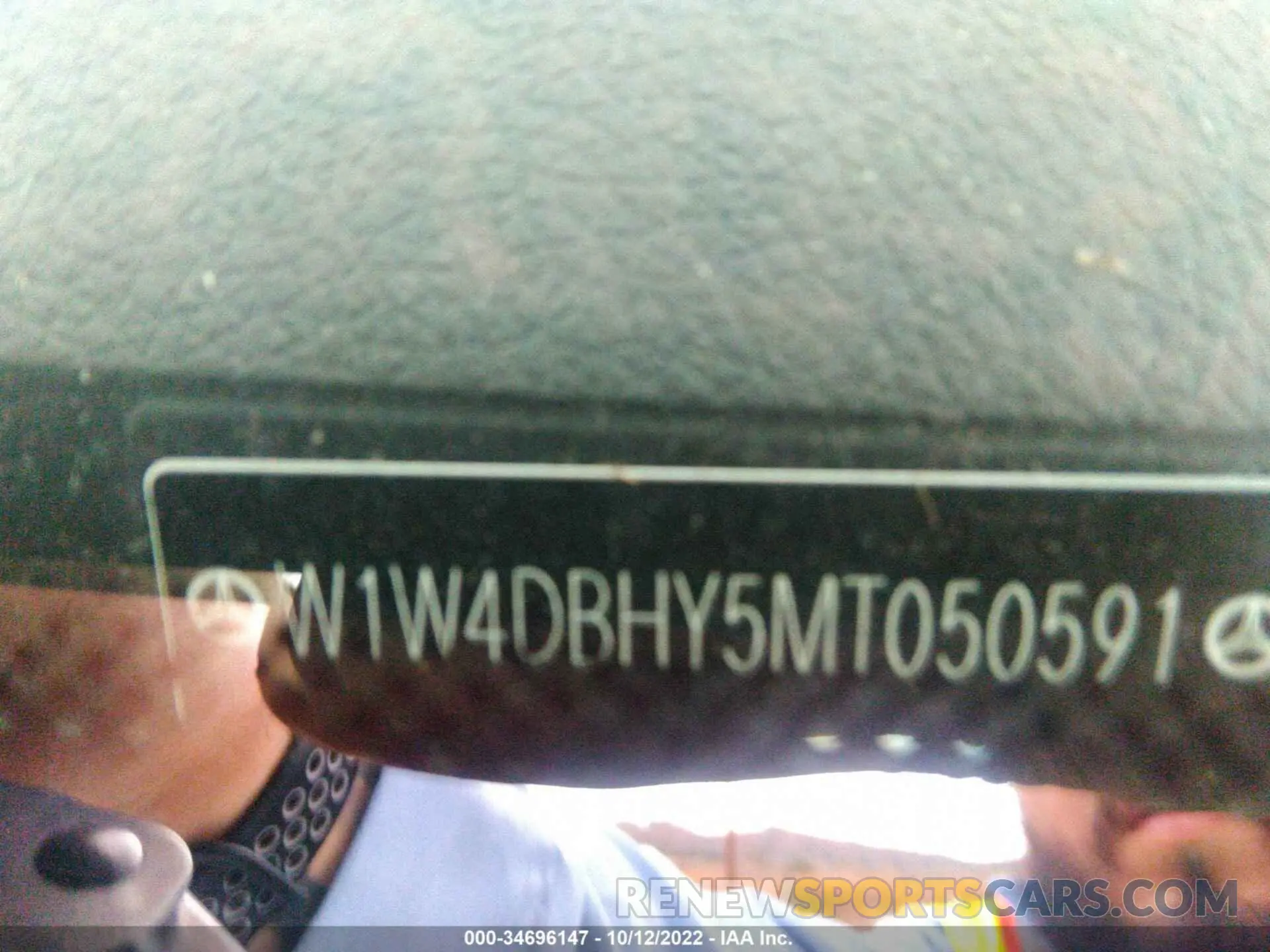 9 Photograph of a damaged car W1W4DBHY5MT050591 MERCEDES-BENZ SPRINTER VAN 2021