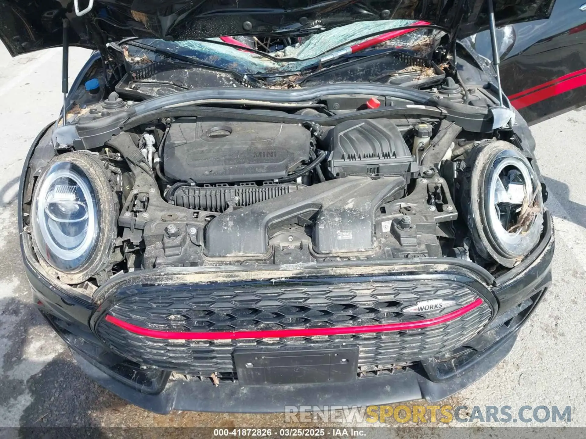 10 Фотография поврежденного автомобиля WMWJZ9C08M2N75173 MINI CLUBMAN 2021