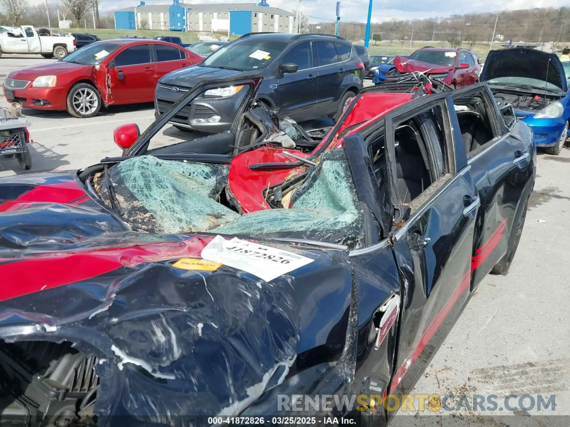 6 Фотография поврежденного автомобиля WMWJZ9C08M2N75173 MINI CLUBMAN 2021