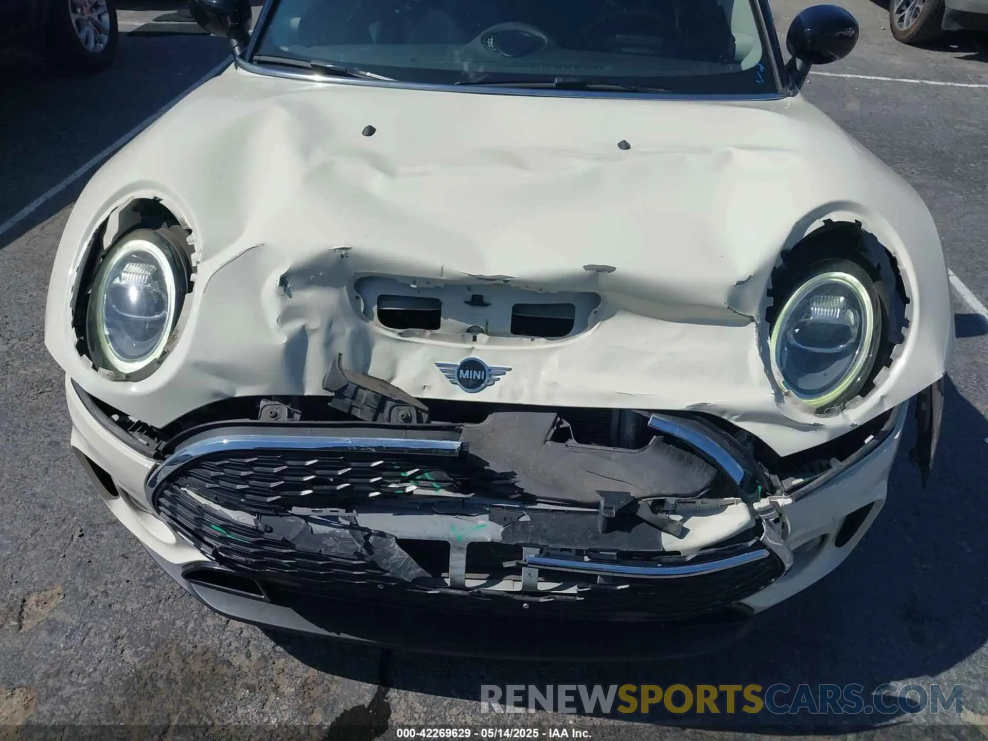 6 Фотография поврежденного автомобиля WMWLV7C00M2N48722 MINI CLUBMAN 2021
