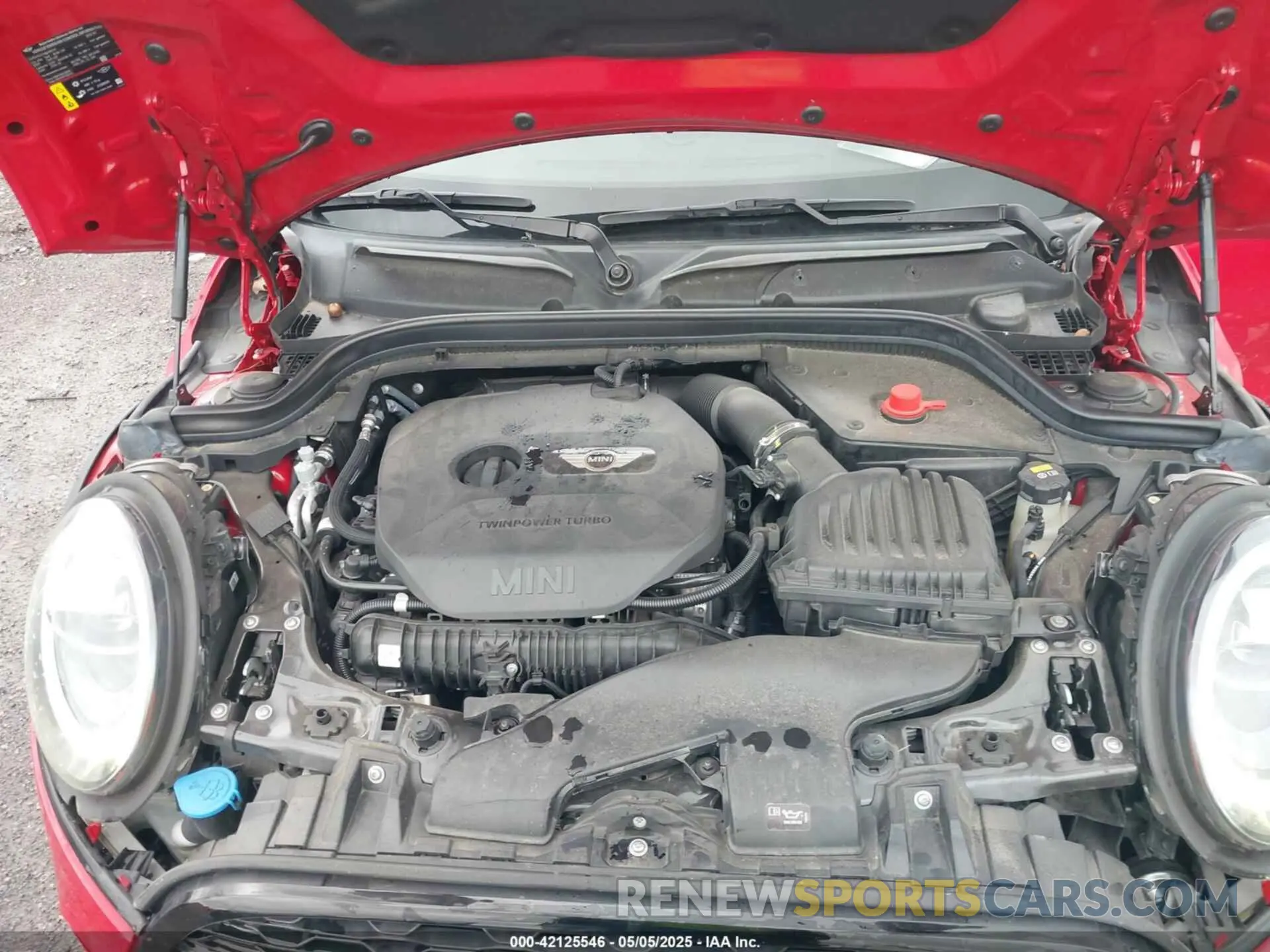 10 Фотография поврежденного автомобиля WMWWG9C51K3E39565 MINI CONVERTIBLE 2019