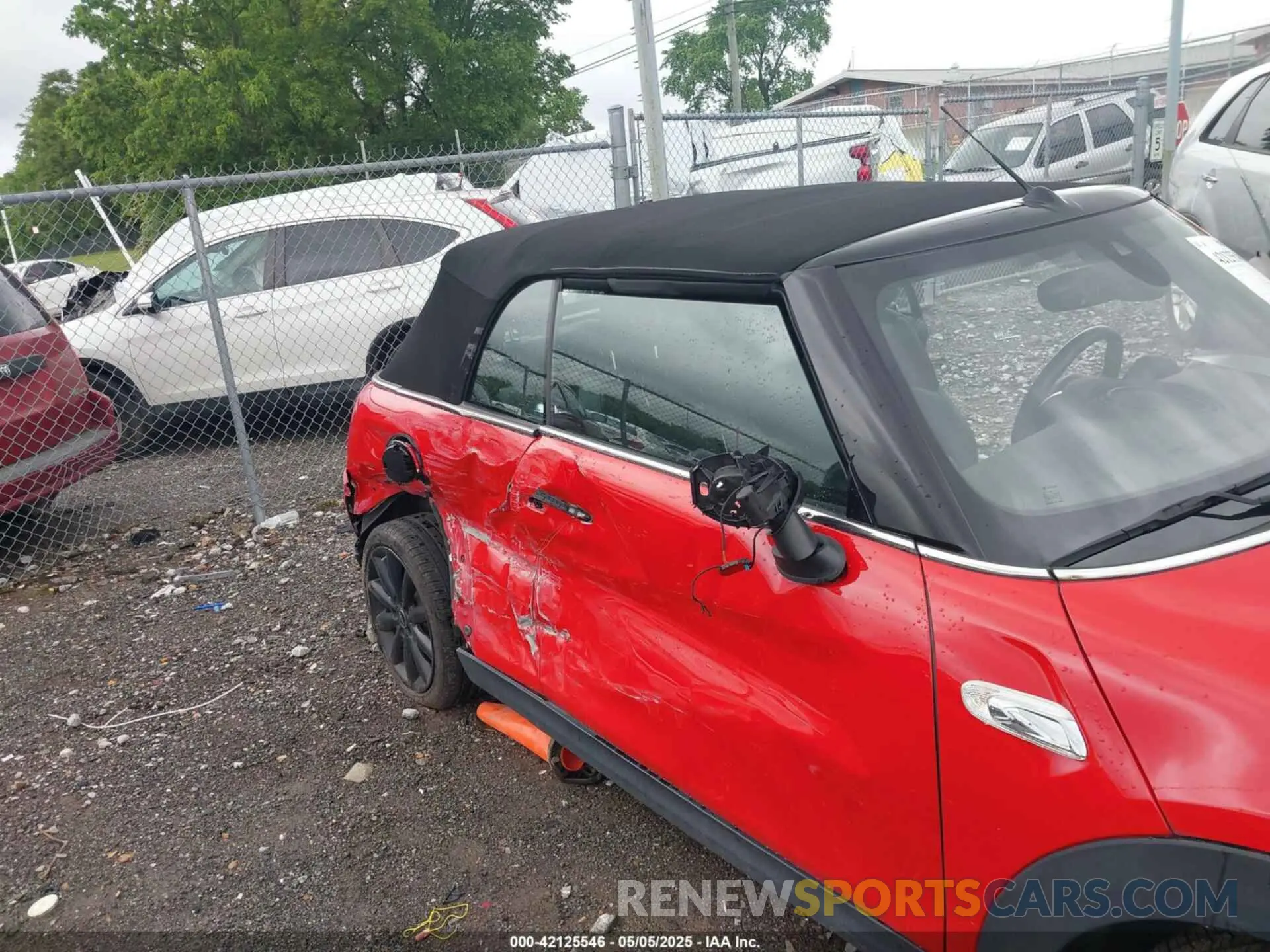 6 Фотография поврежденного автомобиля WMWWG9C51K3E39565 MINI CONVERTIBLE 2019