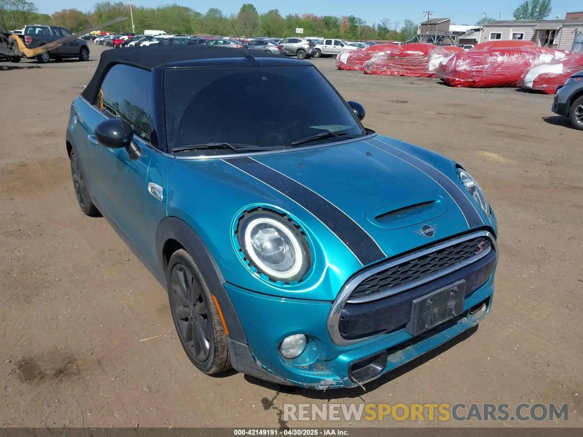 6 Photograph of a damaged car WMWWG9C54K3E41195 MINI CONVERTIBLE 2019
