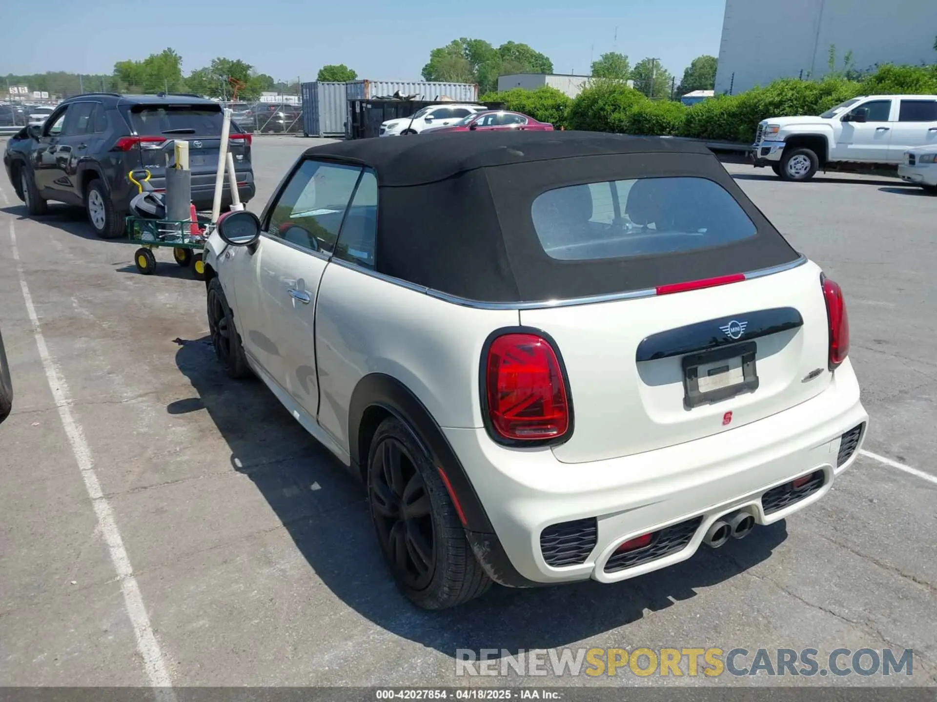 3 Photograph of a damaged car WMWWJ9C0XM3M07302 MINI CONVERTIBLE 2021