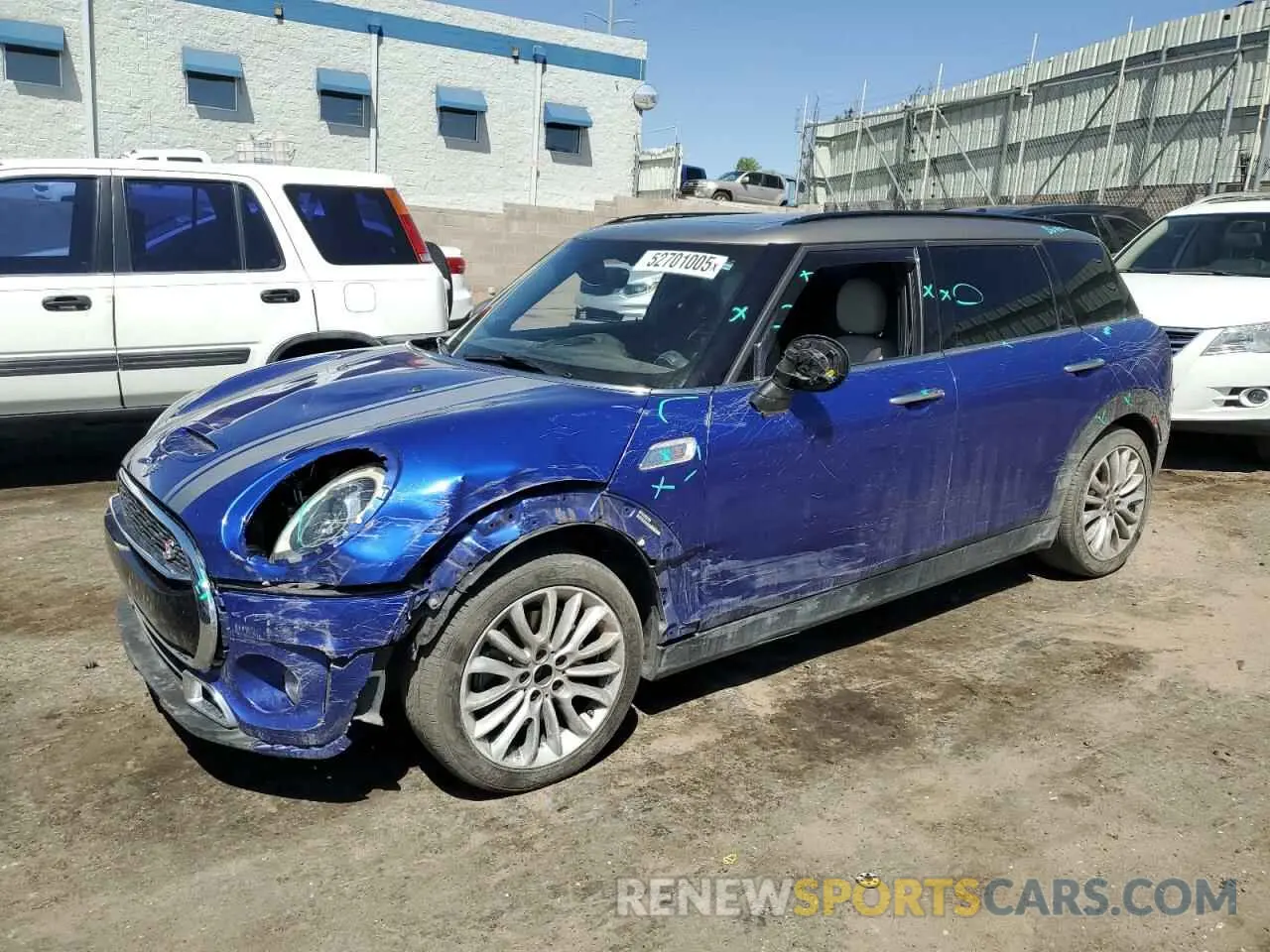 1 Photograph of a damaged car WMWLN9C52K2H59878 MINI COOPER 2019