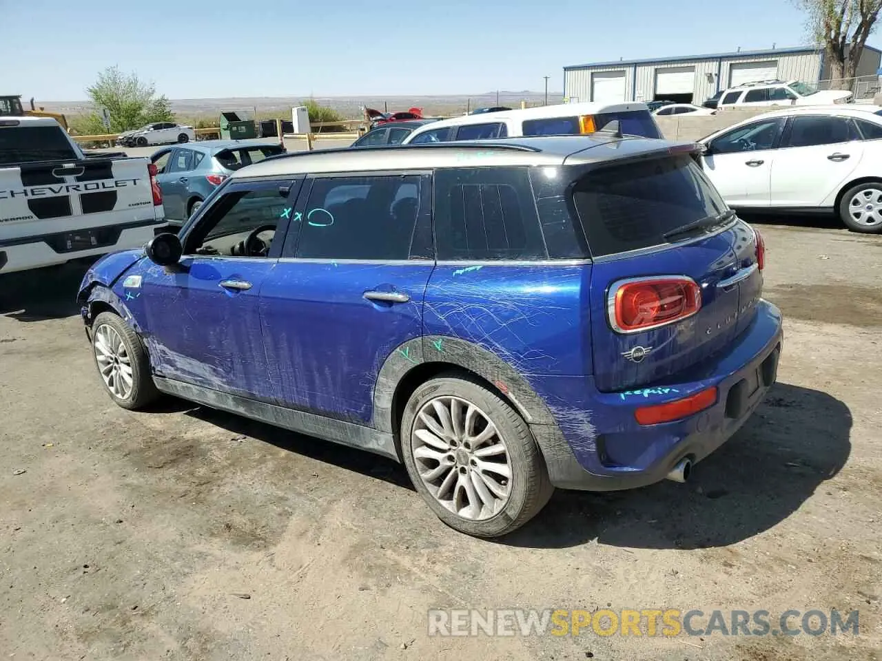 2 Photograph of a damaged car WMWLN9C52K2H59878 MINI COOPER 2019