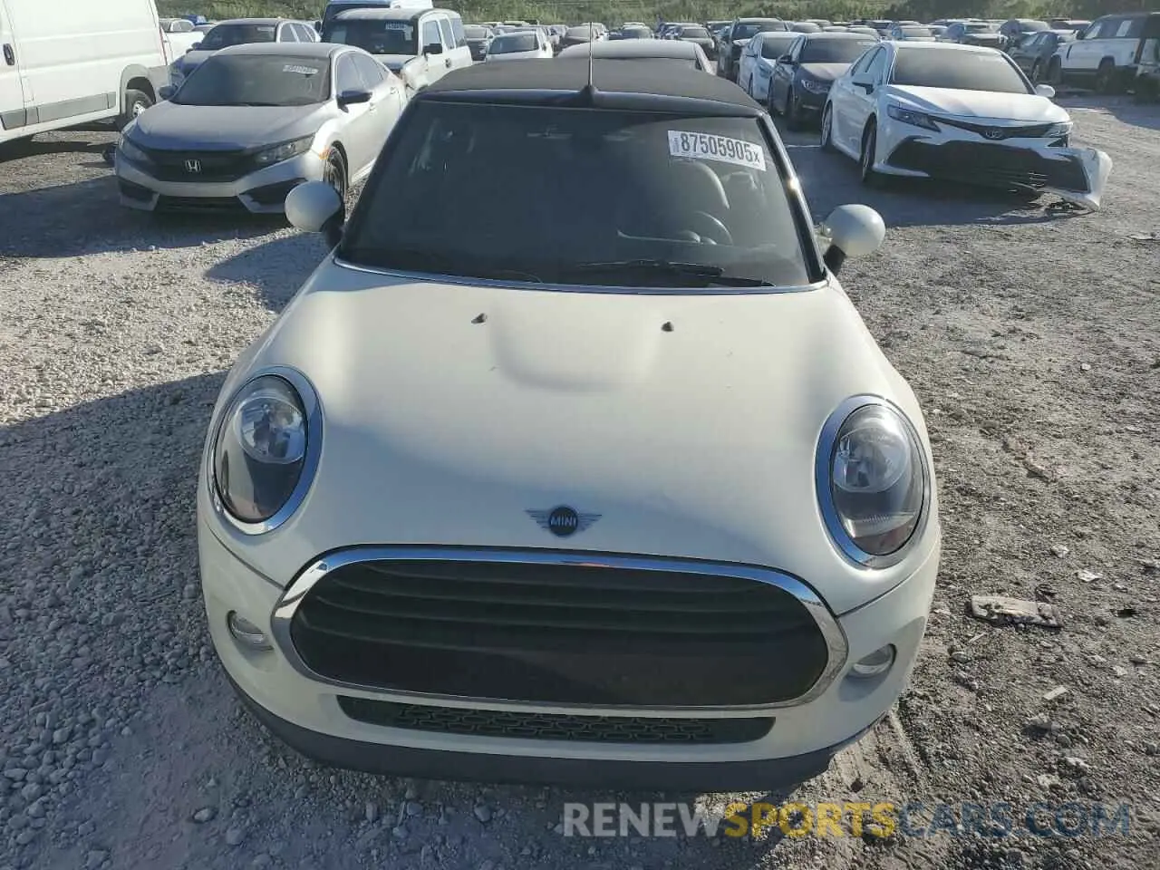 5 Photograph of a damaged car WMWWG5C59K3D01832 MINI COOPER 2019