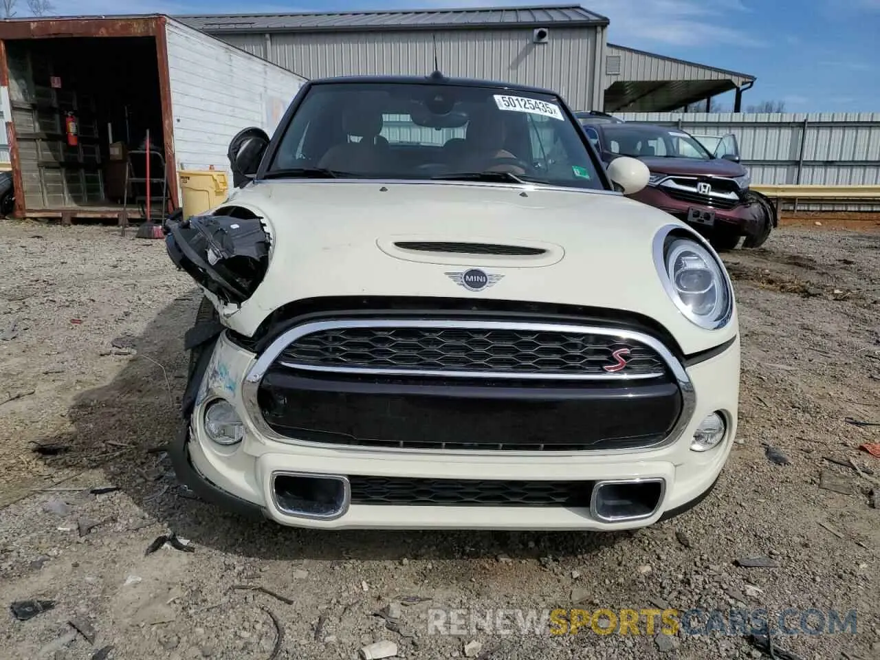 5 Фотография поврежденного автомобиля WMWWG9C51K3E39856 MINI COOPER 2019