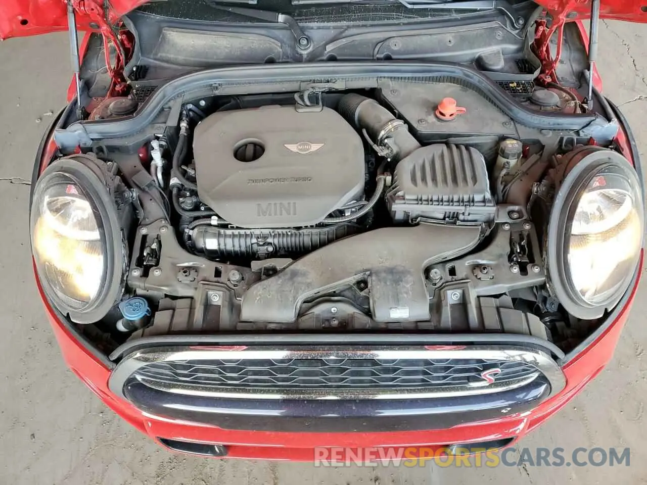 11 Фотография поврежденного автомобиля WMWWG9C57K3E40543 MINI COOPER 2019