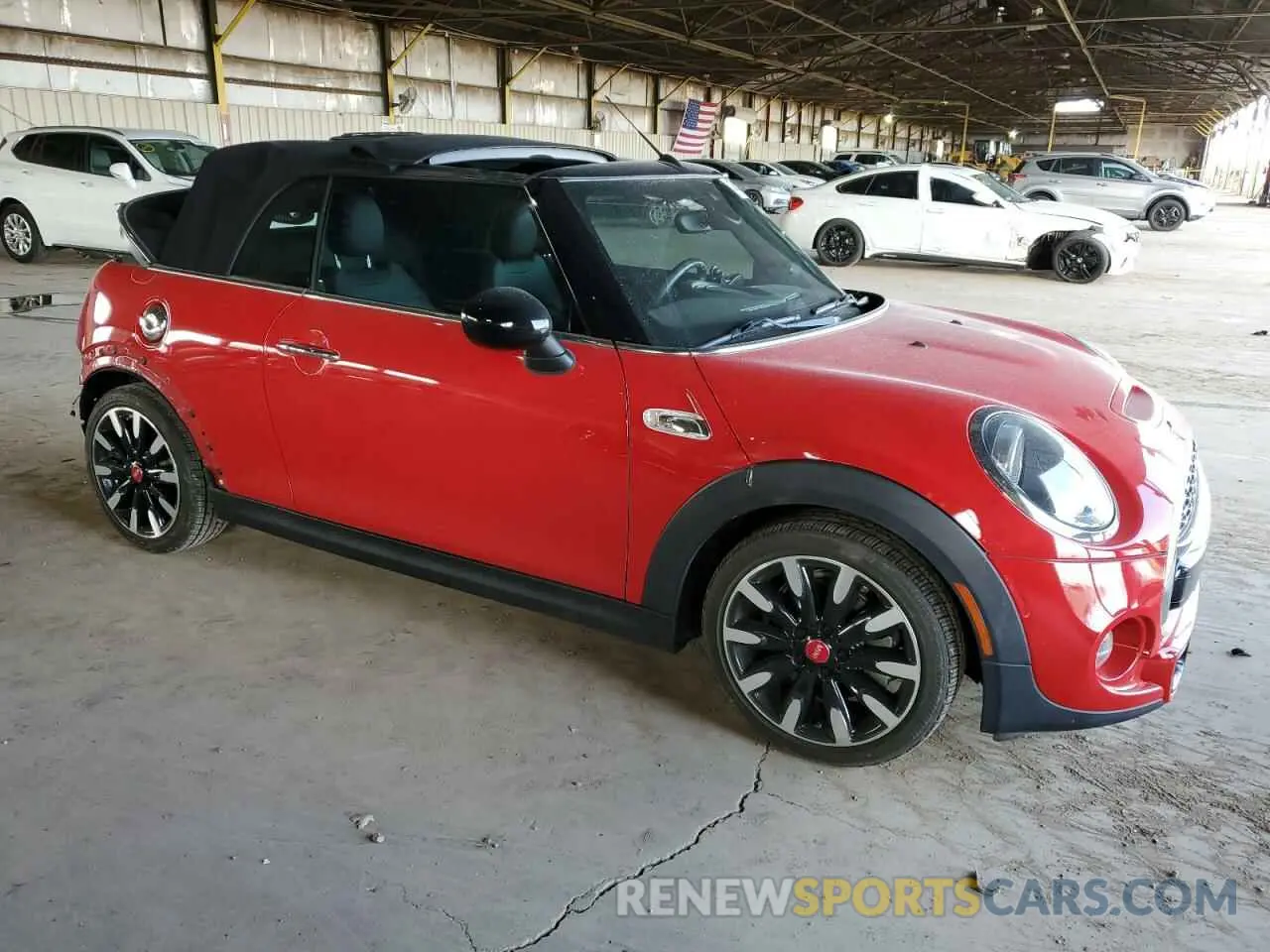 4 Фотография поврежденного автомобиля WMWWG9C57K3E40543 MINI COOPER 2019