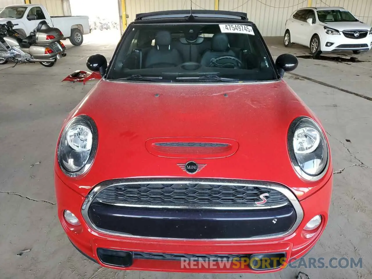 5 Фотография поврежденного автомобиля WMWWG9C57K3E40543 MINI COOPER 2019