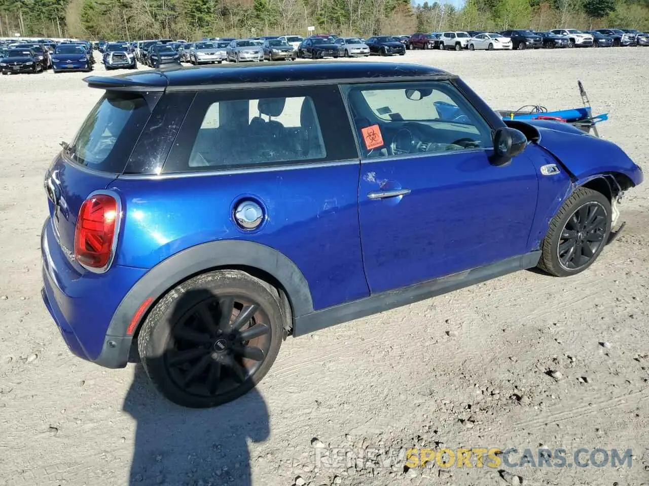 3 Фотография поврежденного автомобиля WMWXP7C52K2A50593 MINI COOPER 2019