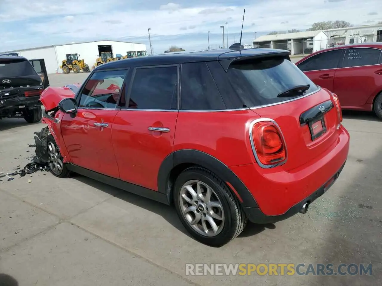 2 Фотография поврежденного автомобиля WMWXU1C54K2J02292 MINI COOPER 2019