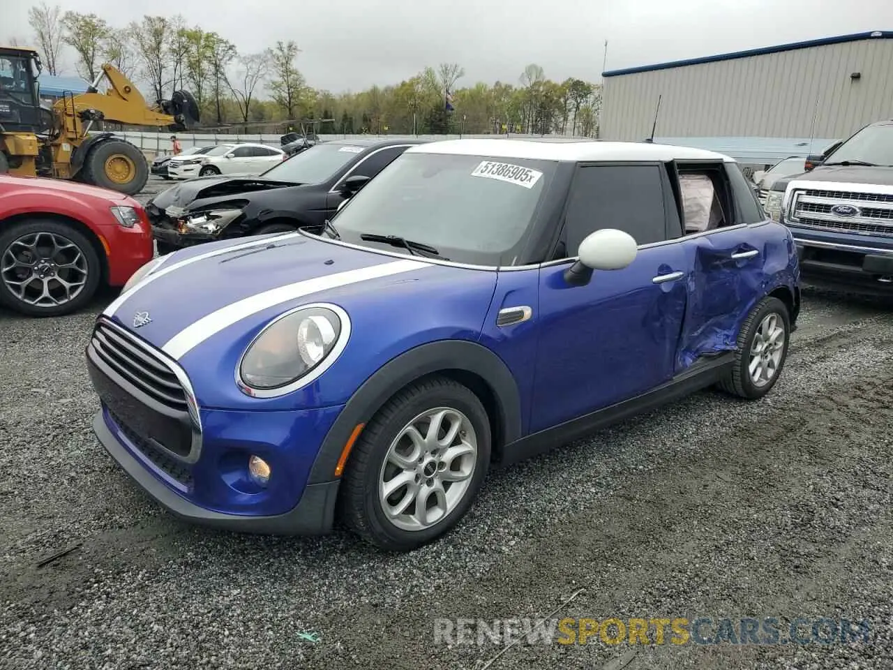 1 Фотография поврежденного автомобиля WMWXU1C56K2F81737 MINI COOPER 2019
