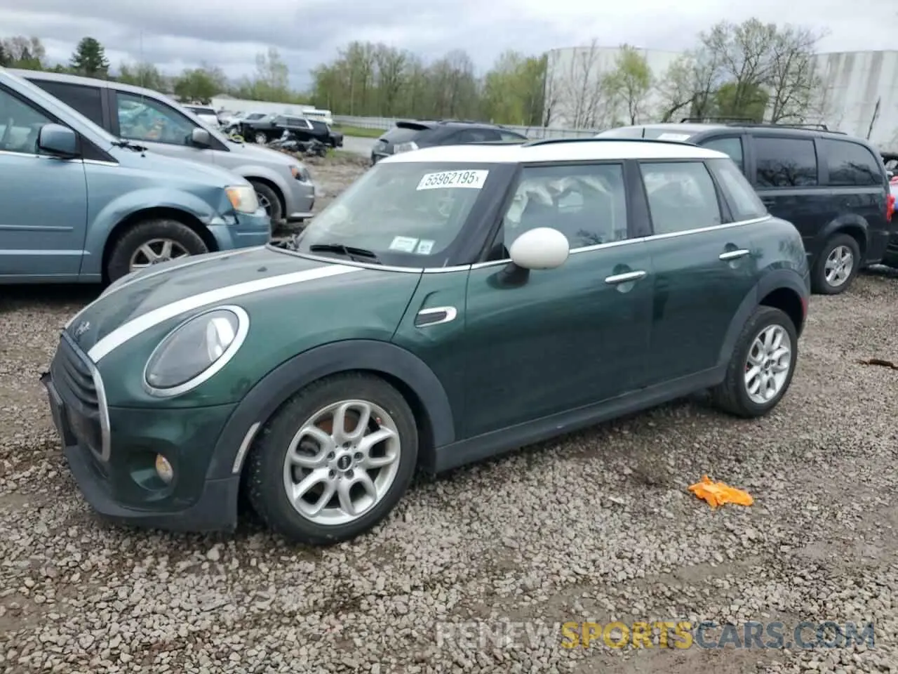 1 Фотография поврежденного автомобиля WMWXU1C58K2J02540 MINI COOPER 2019