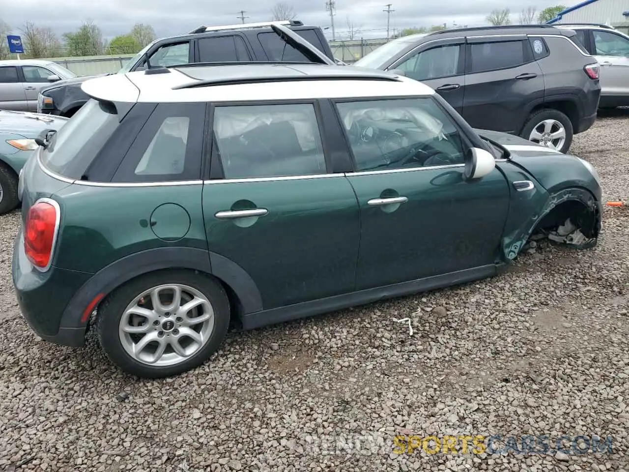 3 Фотография поврежденного автомобиля WMWXU1C58K2J02540 MINI COOPER 2019