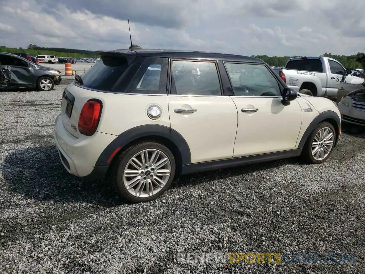 3 Фотография поврежденного автомобиля WMWXU3C55K2H89054 MINI COOPER 2019